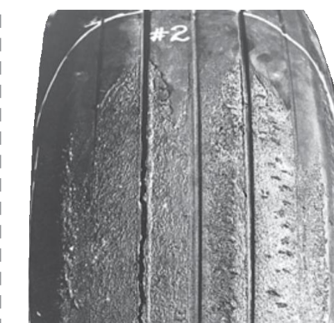 Tread rubber reversion