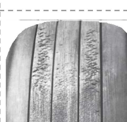 Chevron cutting